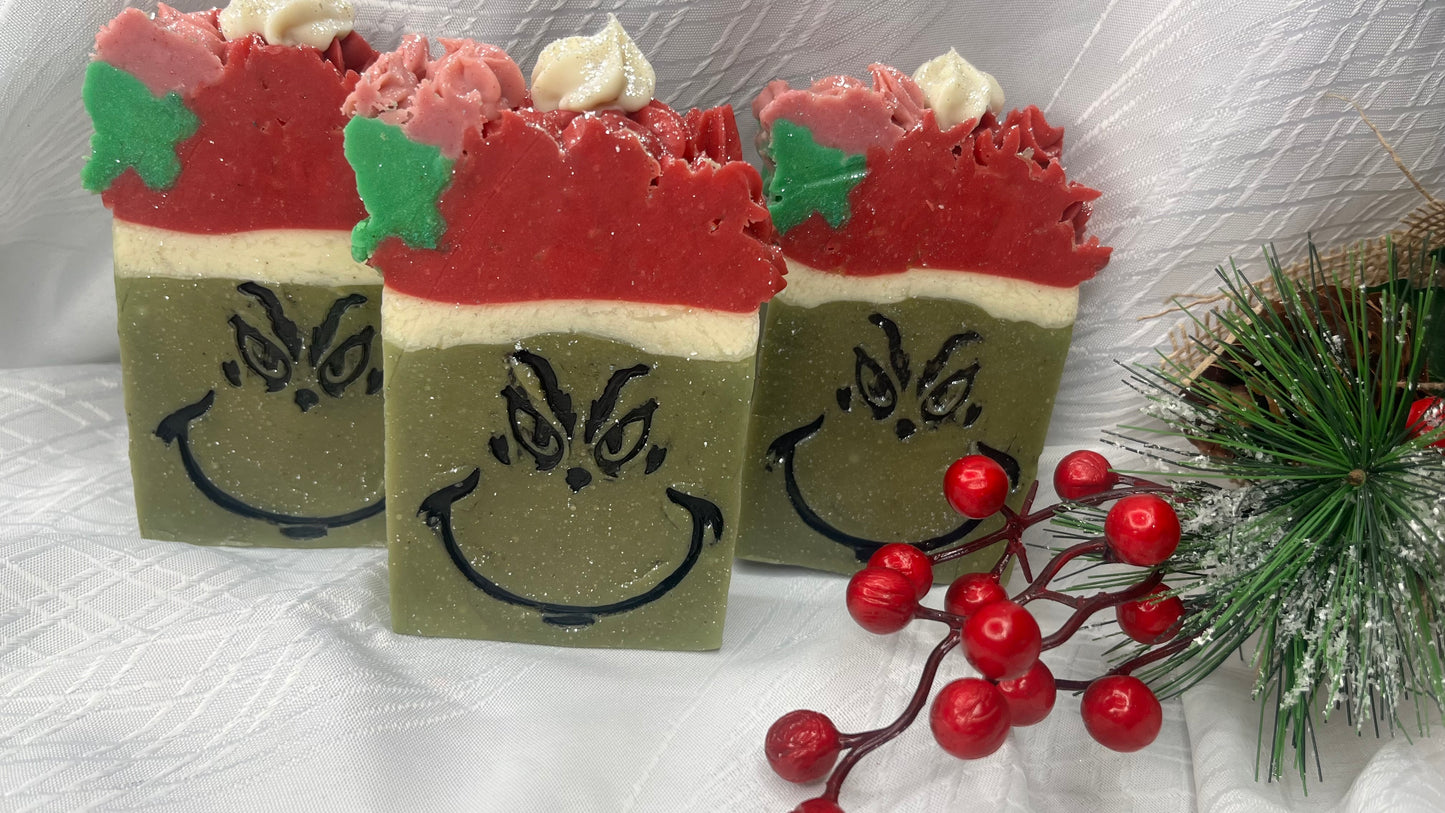 Grinch Soap