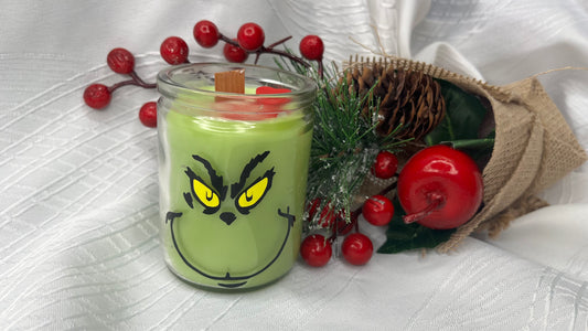 Grinch Candles