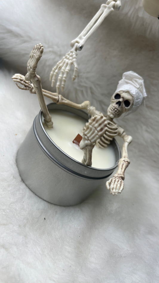 Spa Skeleton Candle 8oz