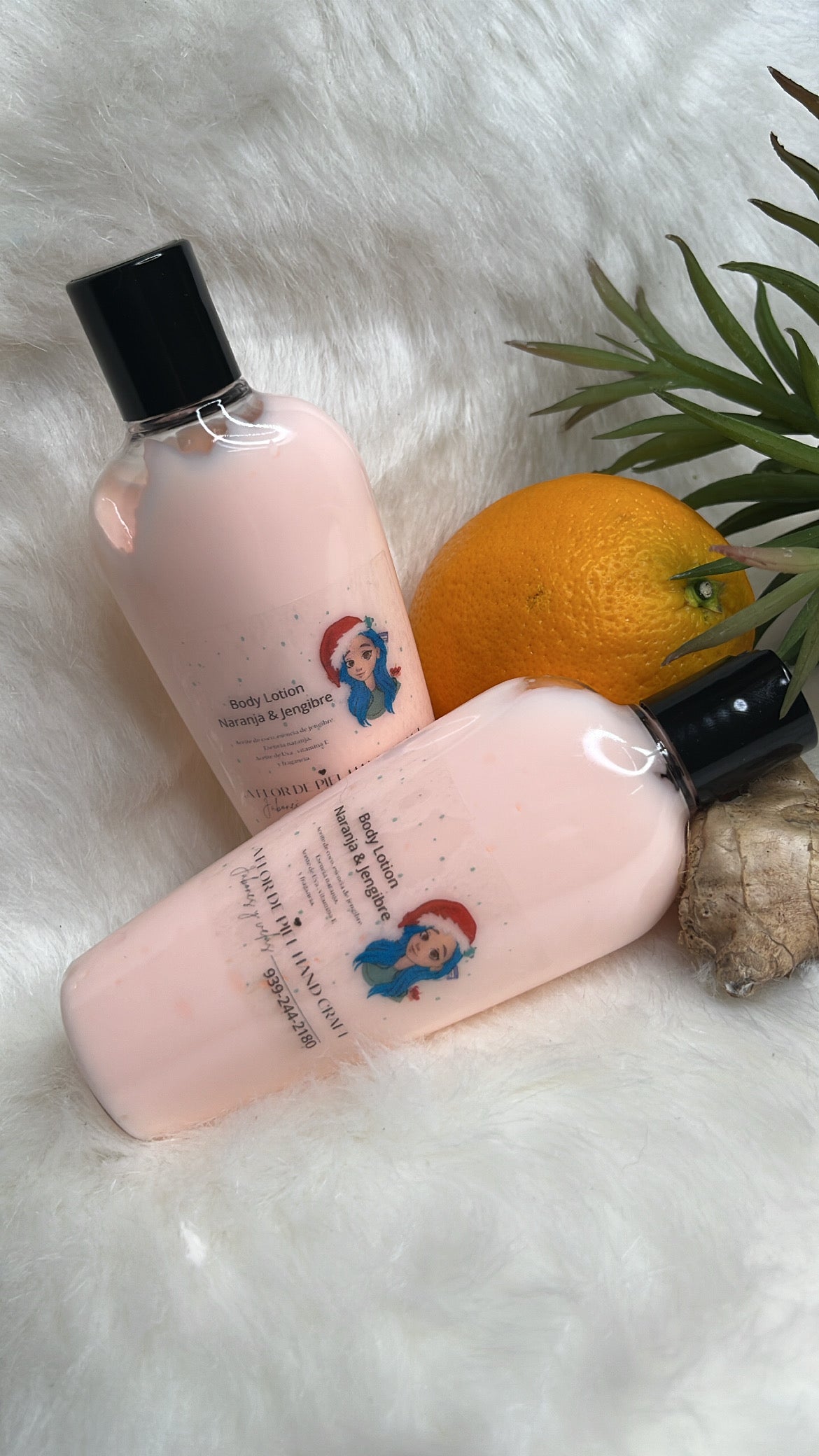 Body Lotion Naranja y Jengibre